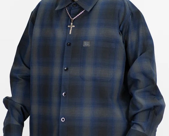 FB County Long Sleeve Checker Flannel Shirt