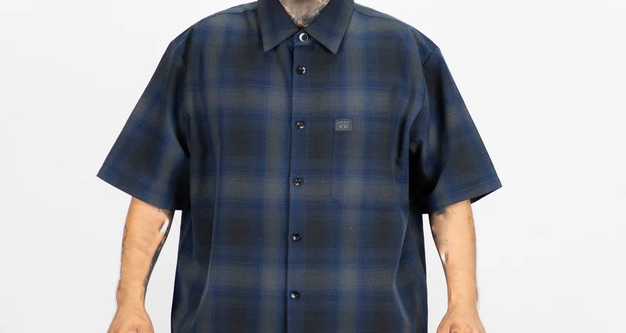 FB County Short Sleeve Checker Flannel Shirt