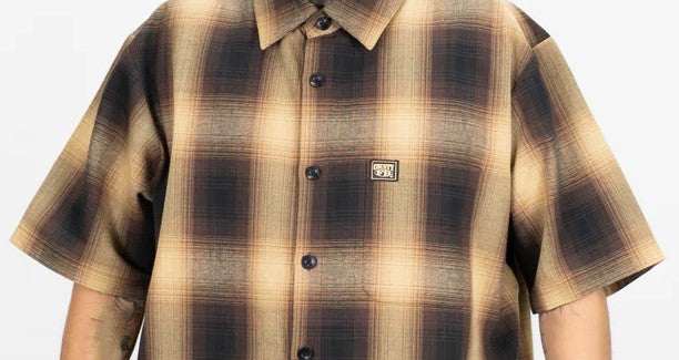FB County Short Sleeve Checker Flannel Shirt